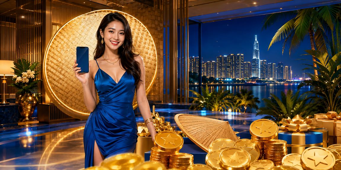 Phụ nữ Việt Nam đội nón lá sử dụng điện thoại đặt cược tại TP.HCM
