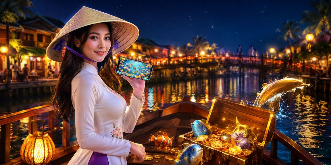 Người dùng vùng đồng bằng sông Cửu Long truy cập xổ số trực tuyến bên dòng Mekong