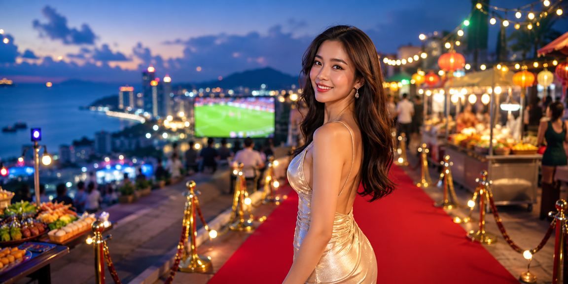 Người dùng f04 tại chợ đêm Phú Quốc xem slot game